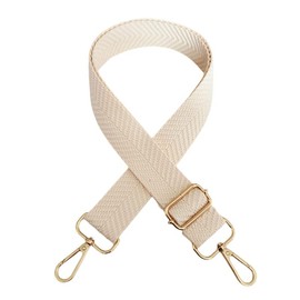 SYSUII Adjustable Shoulder Strap for Bags 5 cm Bag Strap B, beige