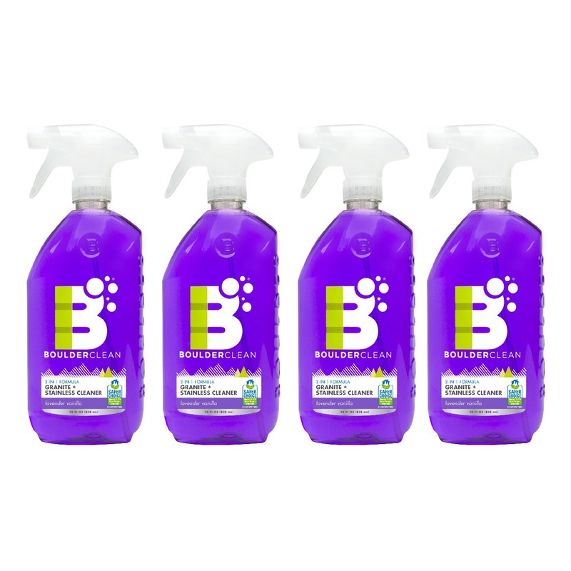 Boulder Clean Lavender Vanilla Granite & Stainless Steel Cleaner, 28