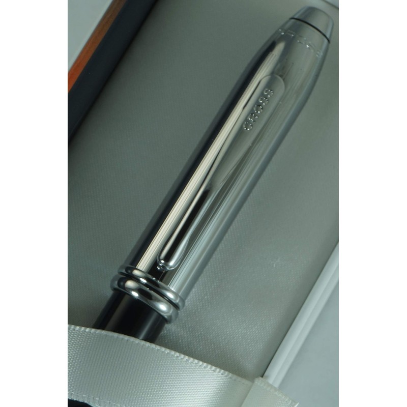 Cross Townsend Black Lacquer Tuxedo Ballpoint Pen