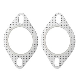 SANTUO 2 pieces 76 mm exhaust gasket exhaust flange gasket metal seal