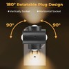 LED Night Lights Plug into Wall,Dimmable Plug in Night Light,