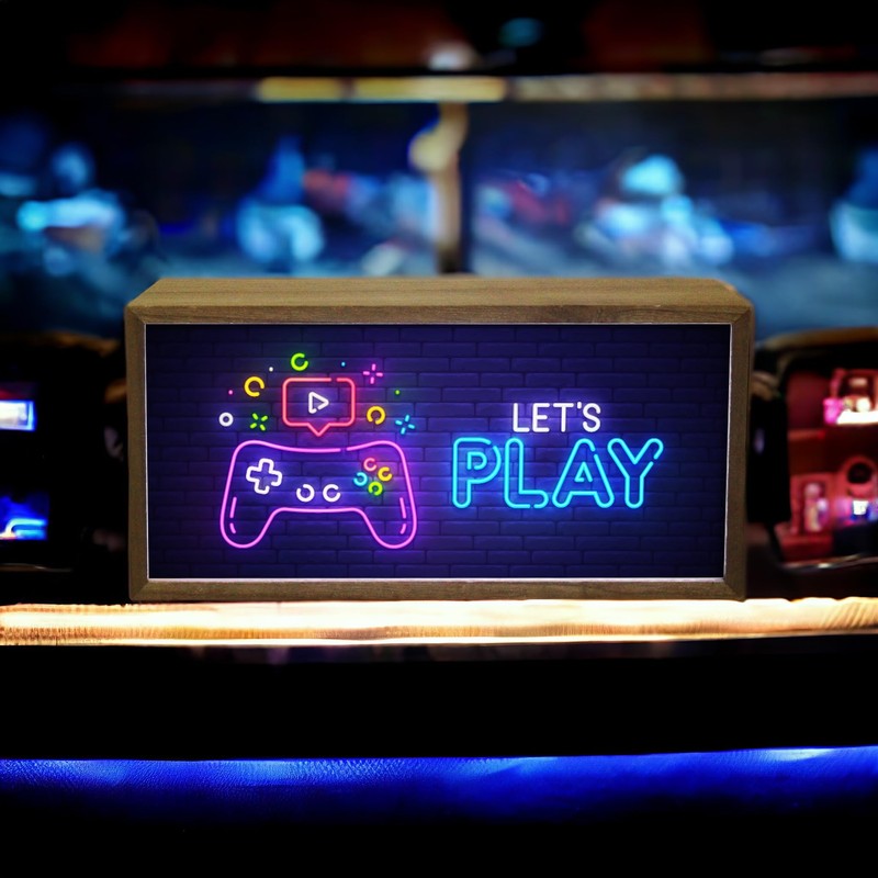 Light Box Kids Let's Play | Illuminated Neon Effect Light
