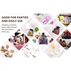 Dealglad 50pcs Drawstring Organza Jewelry Candy Pouch Christmas Wedding Party