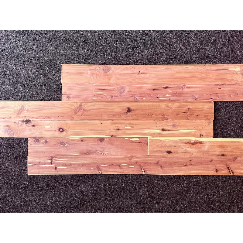 Cedar Elements Aromatic Red Cedar Planking Closet Liner 1/4" x3-3/4