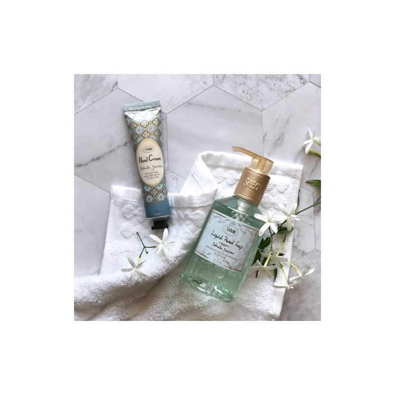 SABON Hand Soap, Delicate Jasmine, 7.8 fl oz (200 ml)