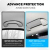 wuyaoyao 2PCS Car Inside Grab Handle Cover, Leather Inside Car