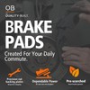 QB by QUALITY-BUILT Semi-Metallic Front Brake Pads (1000-1767M) Replacement for