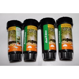 Rain Bird (4) Rain Bird 2-1/2" Pop-Up Half Circle 8'-15' Spray Sprinkler SP25-H