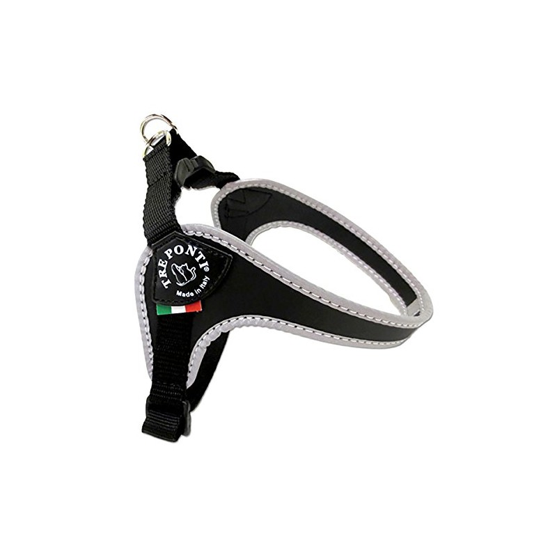Tre Ponti Fibbia Small Dog Harness with Adjustable Belly Strap,
