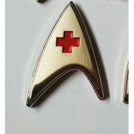 Star Trek:Discovery Enterprise/SNW Medical Uniform QMX Magnetic Badge-Full Size
