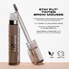 Stay Put Tinted Brow Mousse - Dark Brown