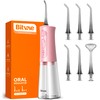 Bitvae Irrigador Bucal Inalámbrico, púas de limpieza de dientes de