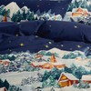 Erwin Müller Flannelette Bed Linen Blue Size 200 x 220