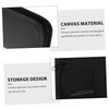 Baluue Scissor Bag for Barber Canvas Pu 21.5cm x 8cm