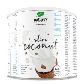 Nature's Finest Coconut Slim Latte | Leckeres 3-in-1-Getränk zum Abnehmen mit Brennnessel-Extrakt, Artischocken-Extrakt und L-Carnitin | Unterstützt die Verdauung und das Immunsystem