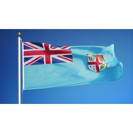 5ft x 3ft Fiji National Flag Sporting Events Pub BBQ Decorations For Rugby Football Sports World Cup 2023 Banner Fan Support Table Cover