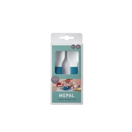 Mepal Mepal Mio Learning Spoon - Baby Learning Spoon - Learning Cutlery - Dishwasher Safe & BPA Free - Set of 2 - Deep Blue