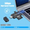 Lector de tarjetas SD USB 3.0 y USB C, adaptador