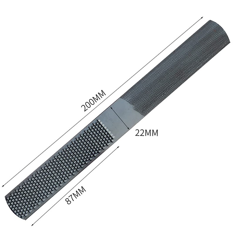 Wood Rasp Flat Rasp Steel 4 in 1 Half Shank