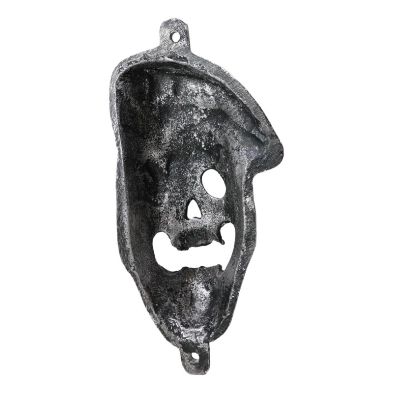 Silver Bone Chilling Pirate Buccaneer Skull Skeleton Wall Beer Bottle