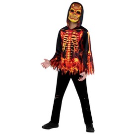 Bristol Novelty 1000766M000 Fire Devil Kids Fancy Dress, Boys, Multicolour, 7-8 Years
