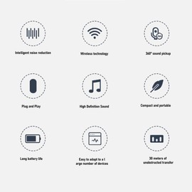 Denash Violin Microphone Receiver, 2.4G Wireless Receiver Transmitter System with Noise Reduction Suction Cup for Stage Performance