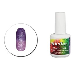 WAVEGEL Color Changing Nail Gel Polish - Mood Collection - #085 Mermaid Scales I 0.5 Oz