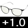 [eight tokyo AZ limited] 老眼鏡 鯖江メーカー高機能レンズ ブルーライトカット/UVカット/近赤外線カット おしゃれ メンズ レディース