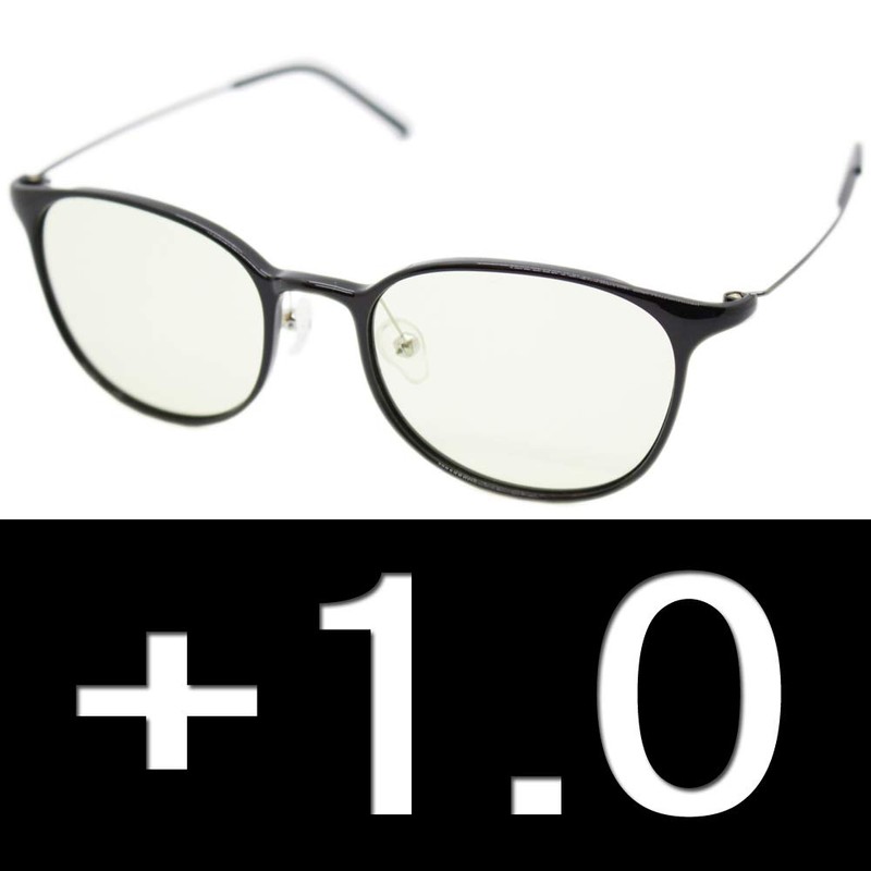 [eight tokyo AZ limited] 老眼鏡 鯖江メーカー高機能レンズ ブルーライトカット/UVカット/近赤外線カット おしゃれ メンズ レディース