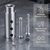 Trailer Jack Drill Adapter,1 Inch Drive Shaft Compatible,Stainless Steel ez
