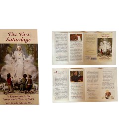 The Five First Saturdays In Reparation to the Immaculate Heart 4 Panel 5 Pack