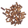 Zelerdo 24 Pieces Wooden Chopstick Holders Chopstick Rest for Home,