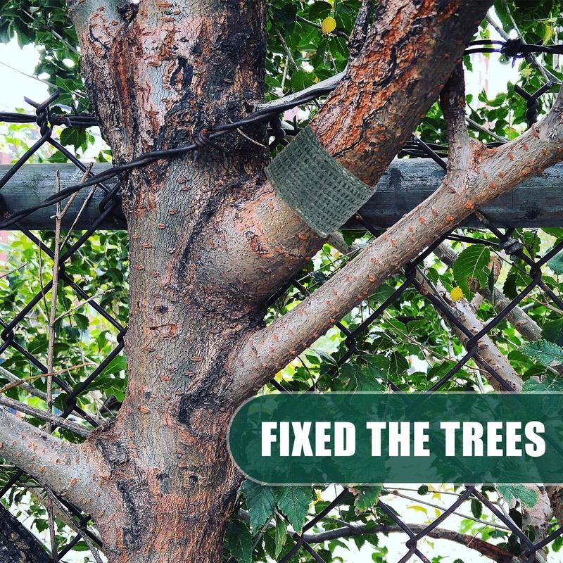 Bliceon Tree Binder, 50 m Tree Attachment Tying Tape, Green