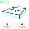 QEROMY Queen Bed Frame for Box Spring, 7 Inch Metal