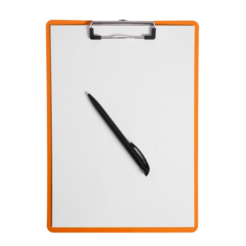Klemmbrett MAULflexx, Durable A4 Writing Tablet, Retractable Hanging Loop. Clipboard