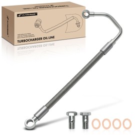 A-Premium Turbocharger Oil Supply Line Compatible with Dodge Dart 2013-2016 & Fiat 500 2012-2017, 500L 2014-2017, 1.4L