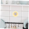 Ipetboom Suction Cup Clock Silent Shower Clock for Bathroom for