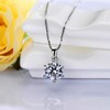 Uloveido Bridal Platinum Plated Wedding Stud Earrings Necklace Pendant and