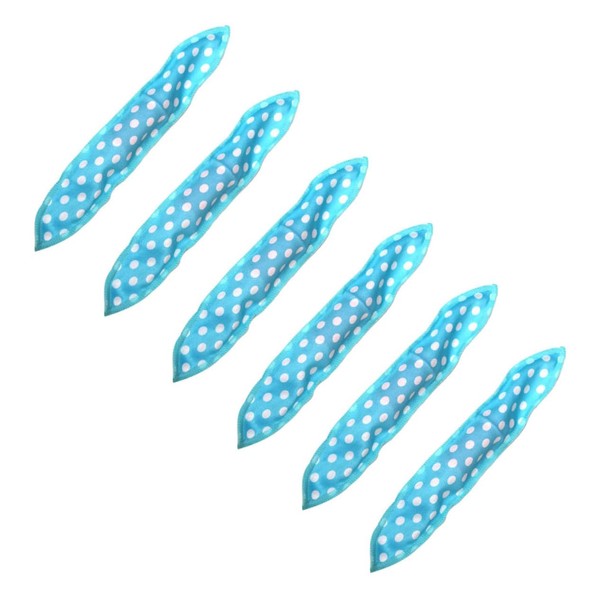 TOVINANNA 6pcs Sponge Hair Rollers Curling Straps for Effortless Hairstyles