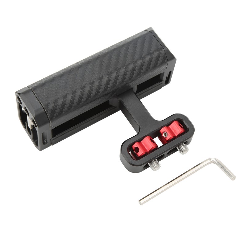 Camera Side Handle Handgrip Aluminum Alloy with 1/4in Screws For