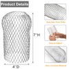 Lyellfe 12 Pack Gutter Strainer, 4 Inch Expandable Gutter Downspout