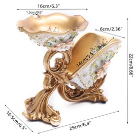 ILWorkTLs Vintage Countertop Wine Holder,Tabletop Wine Bottle Stand,Decorative Wine Rack for Home Bar Restaurant Club Hotel,Gold