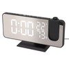 FM Radio LED Digital Smart Alarm Clock LED Digital Projection