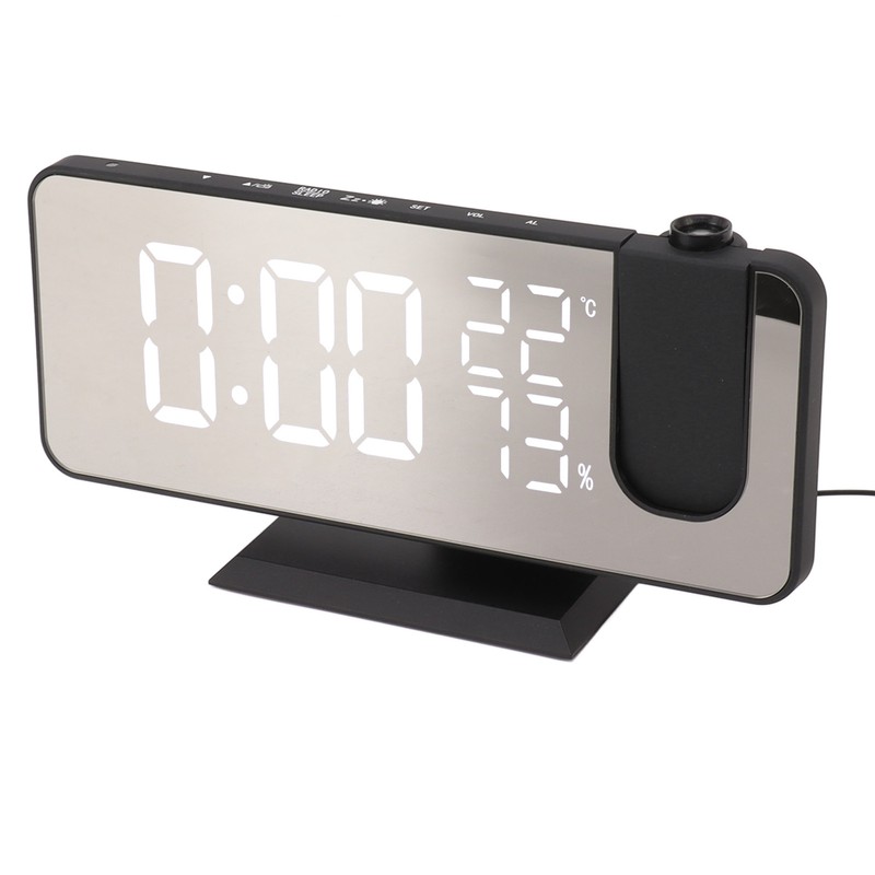 FM Radio LED Digital Smart Alarm Clock LED Digital Projection