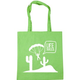 Hippowarehouse Life succs Tote Shopping Gym Beach Bag 42cm x38cm, 10 litres