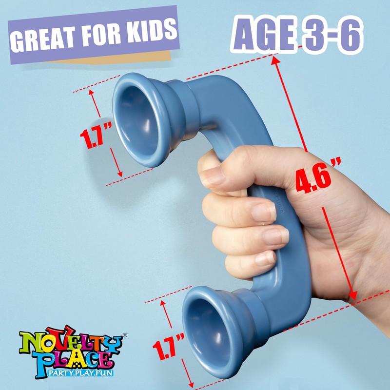 Novelty Place 4 Pack Whisper Phones Speech Therapy Toys for