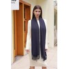 RIIQIICHY Ladies Navy Scarf for Women Scarves Wraps Winter Cashmere