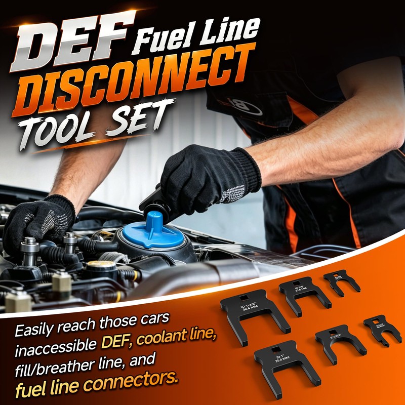 LStoneOS Fuel Line Disconnect Tool Set, 6 PCS DEF Line