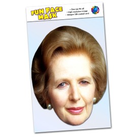 Party People 1 x Margaret Thatcher - Celebrity Face Mask - Ready To Wear - Margaret T