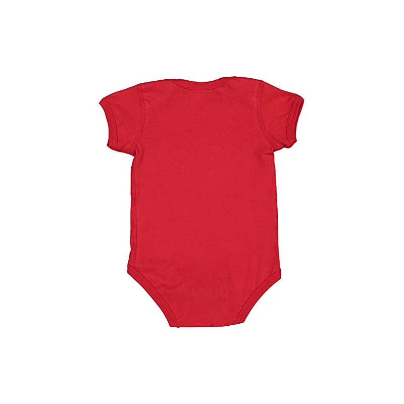 inktastic Future Firefighter Like My Uncle Baby Bodysuit Newborn Red